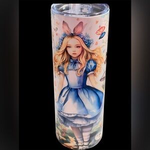Alice Themed 20oz Handcrafted Tumbler